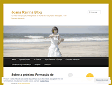 Tablet Screenshot of joanarainha.com